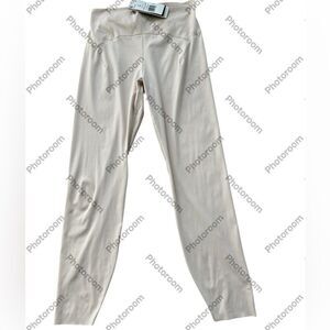 Adidas adidas All Me Luxe Hose 7/8 color is PUTTY MAUVE, Size Large, NWT